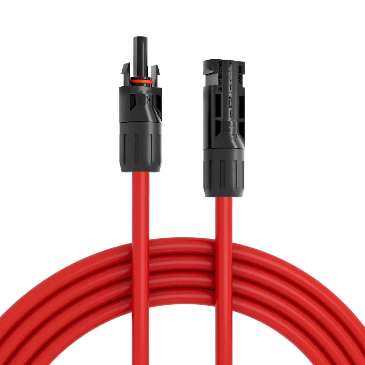 hb-digital Solarkabel Verlängerungskabel MC4-Kompatibel 6mm² 8 AWG Rot/Schwarz