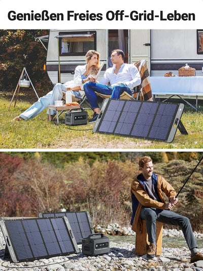 UGREEN Faltbares Solarpanel 100W A-Ware