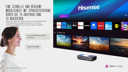 Hisense PX3 PRO Ultrakurzdistanzbeamer- Laser TV Bundle mit DLT100-B1 Leinwand &amp; Hisense Bierzapfanlage