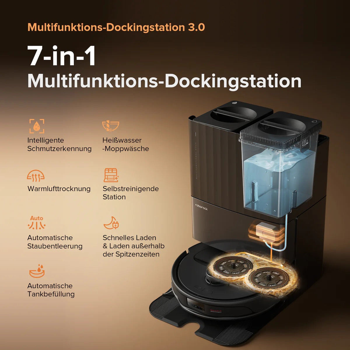 Roborock Qrevo Master Saugroboter mit Multifunktions-Dockingstation 3.0