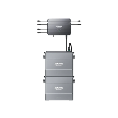 Zendure SolarFlow Set Balkonkraftwerk PV HUB 1200 mit AB1000 / AB2000 Zusatzbatterie