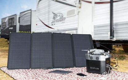 EcoFlow 160W Portables Solarpanel